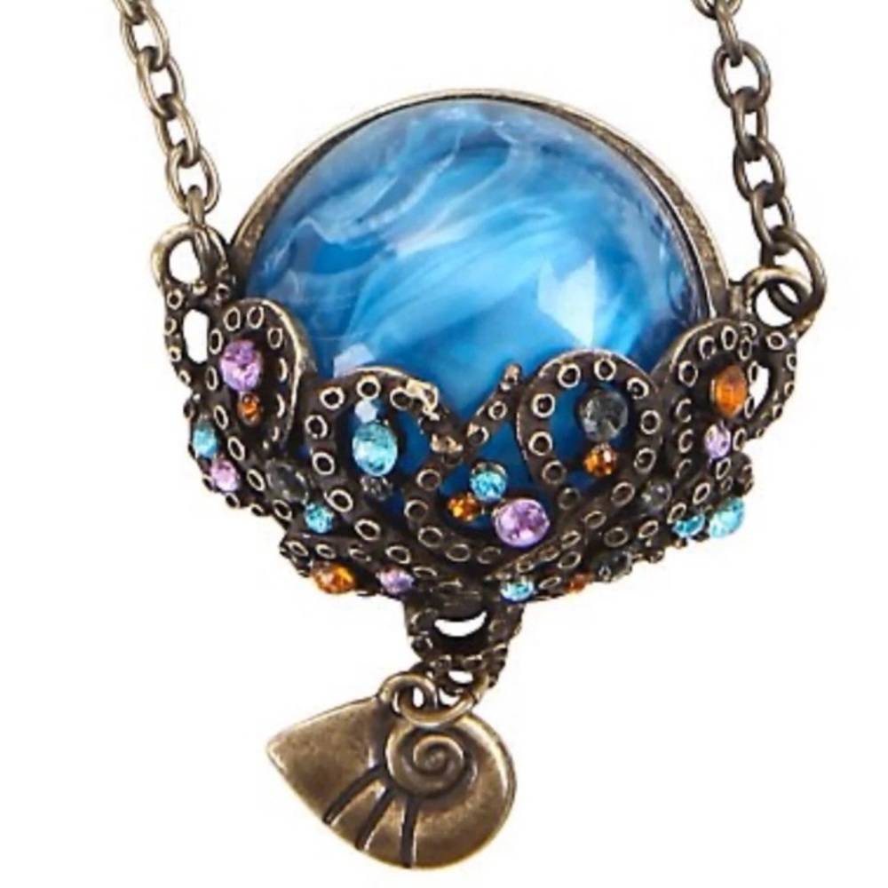DISNEY THE LITTLE MERMAID URSULA OPAL NECKLACE
